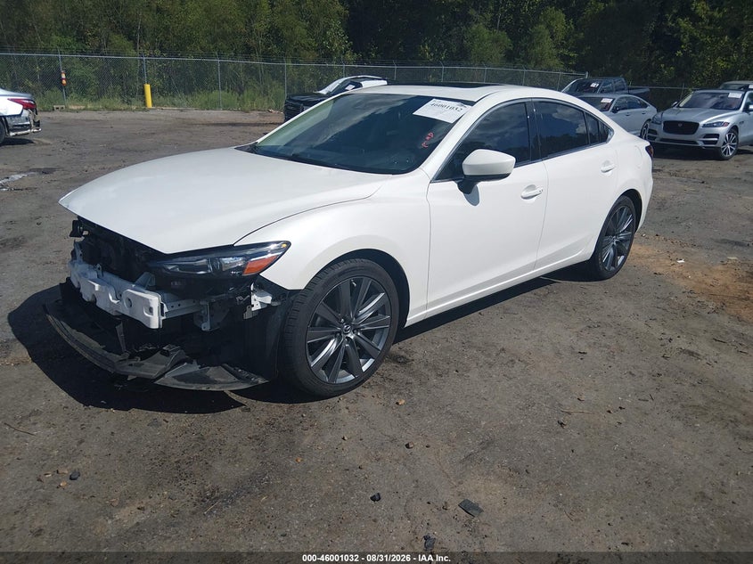 2018 Mazda 6, Front End, IAAI, VIN JM1GL1VM0J1327906 — photo 2