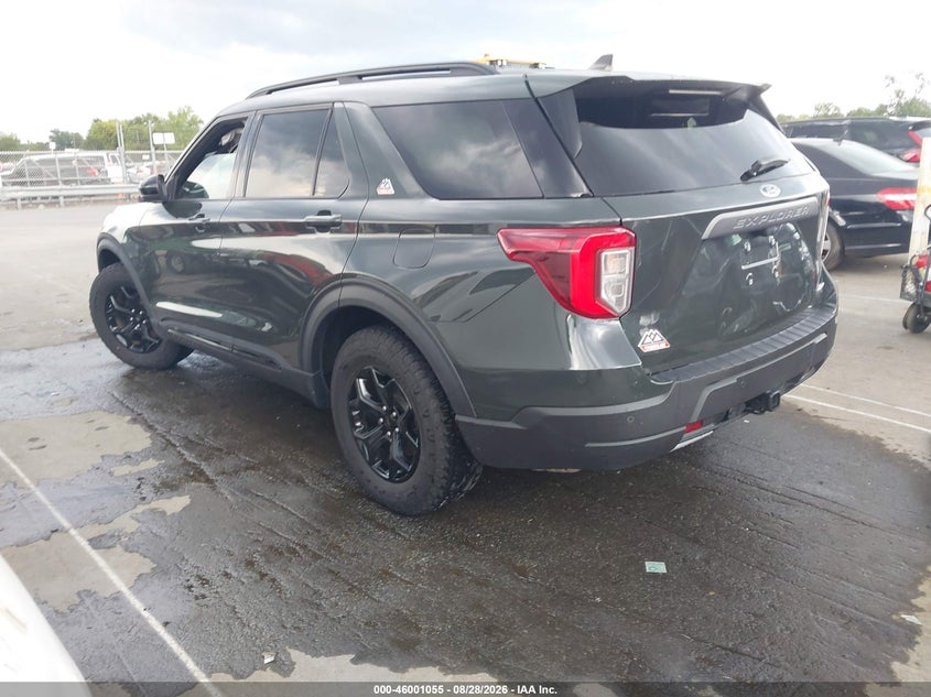 Vin: 1fmsk8jh2rga45494, lot: 46500400, ford explorer timberline 20243
