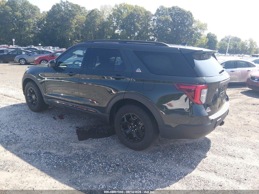Vin: 1fmsk8jh2rga45494, lot: 46500400, ford explorer timberline 20243