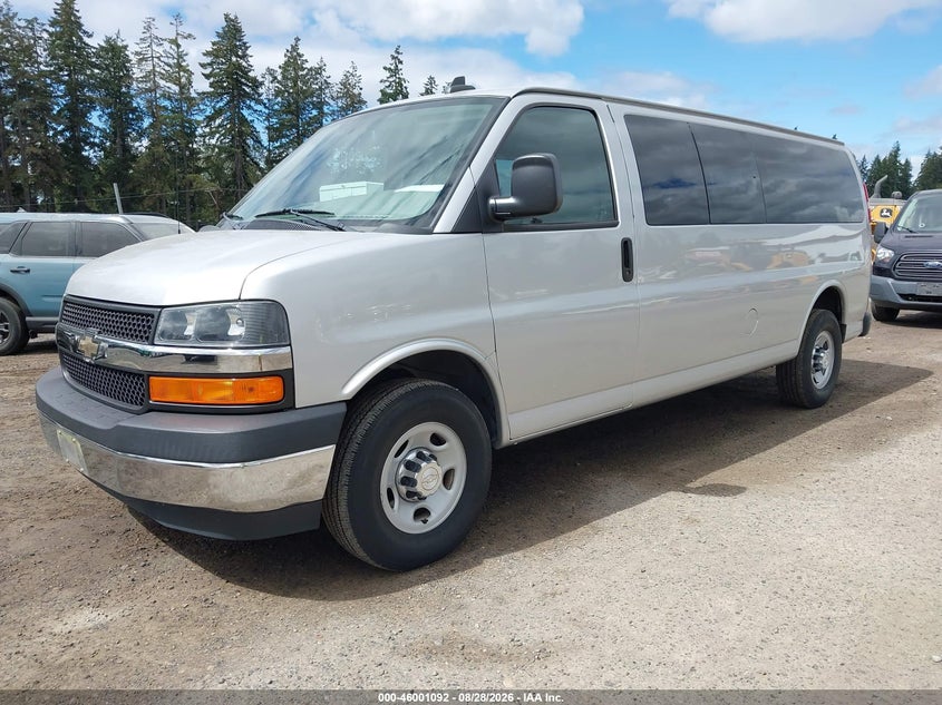 Vin: 1gazgpff1h1293459, lot: 46500437, chevrolet express 3500 lt 20172