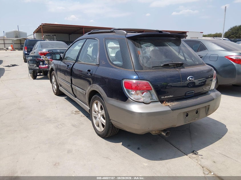 2006 SUBARU IMPREZA OUTBACK SPORT auction photo 3