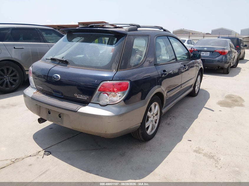2006 SUBARU IMPREZA OUTBACK SPORT auction photo 4