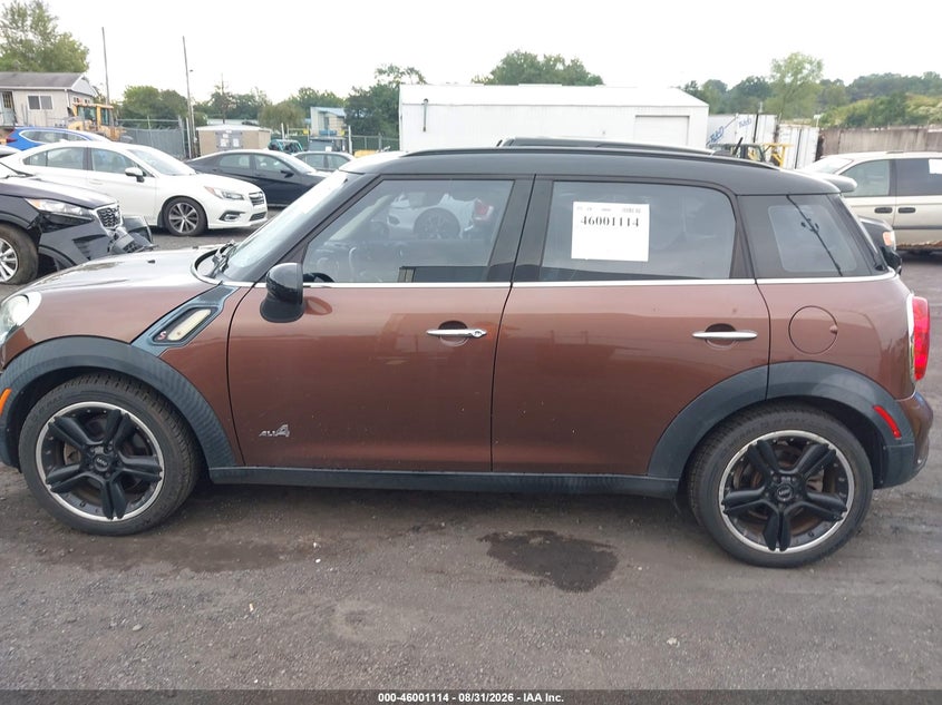 MINI COUNTRYMAN 2014 VIN WMWZC5C51EWP36790