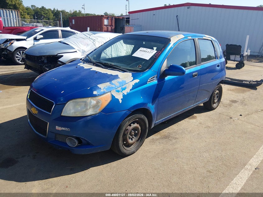 Vin: kl1td6de5ab134896, lot: 46500472, chevrolet aveo lt 20102