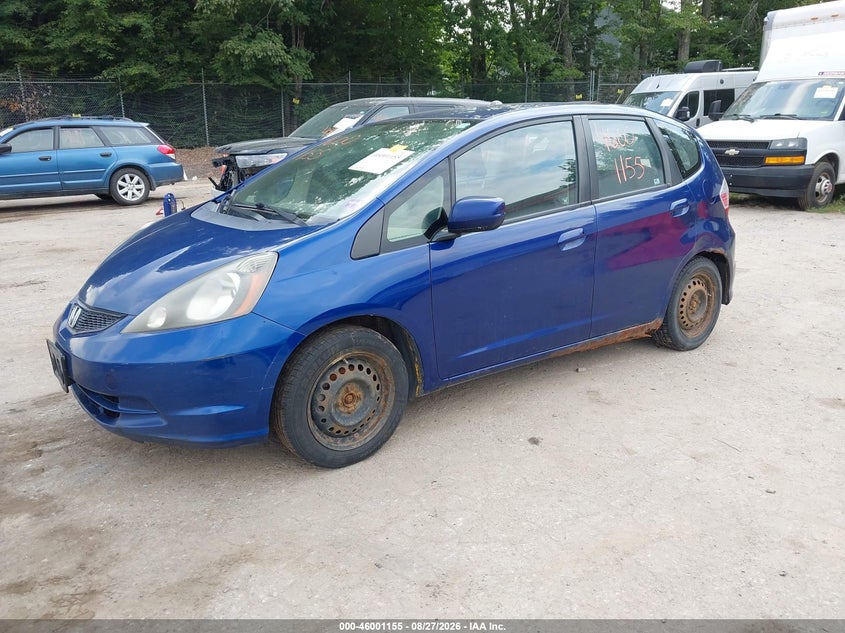 HONDA FIT 2013 VIN JHMGE8H39DC028377