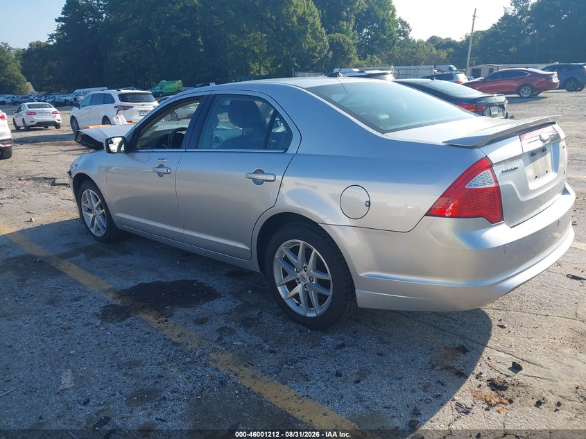 2012 FORD FUSION auction photo 3