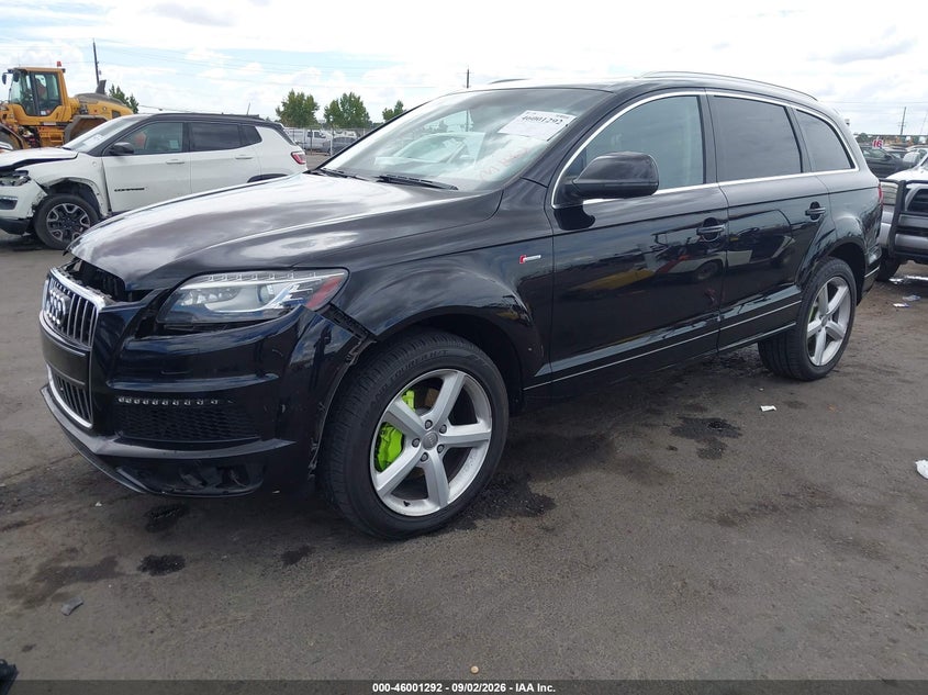 AUDI Q7 2013 VIN WA1DGBFE5DD009054