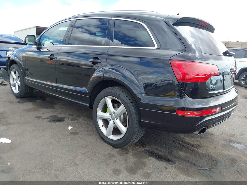 AUDI Q7 2013 VIN WA1DGBFE5DD009054