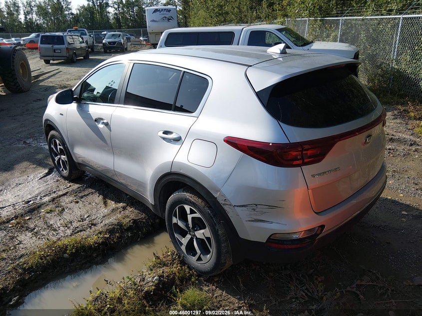 Vin: kndpmcac1l7733635, lot: 46500642, kia sportage lx 20203