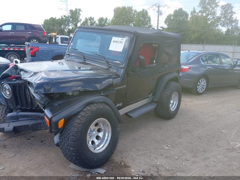 2002 JEEP WRANGLER auction photo 2