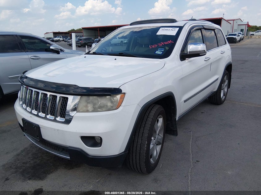2013 Jeep Grand Cherokee Overland, Обычный износ, IAAI, VIN 1C4RJECG7DC582662 — фото 2