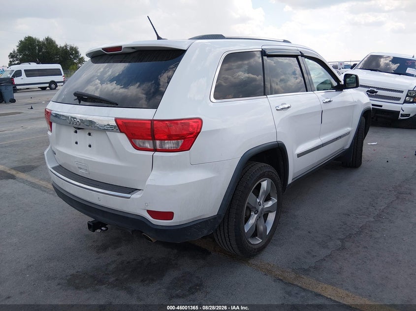 Vin: 1c4rjecg7dc582662, lot: 46500710, jeep grand cherokee overland 20134