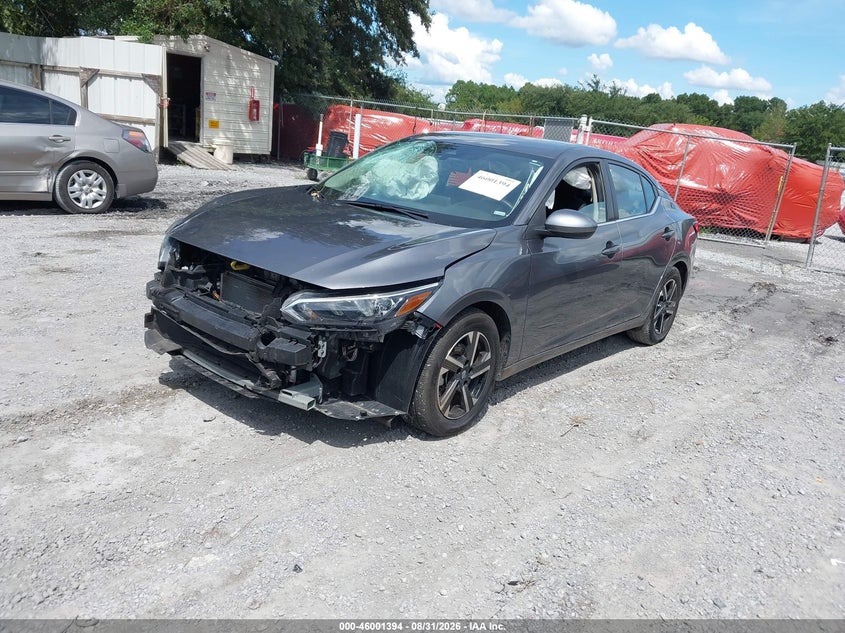 Vin: 3n1ab8cv1sy377243, lot: 46500739, nissan sentra sv 20252