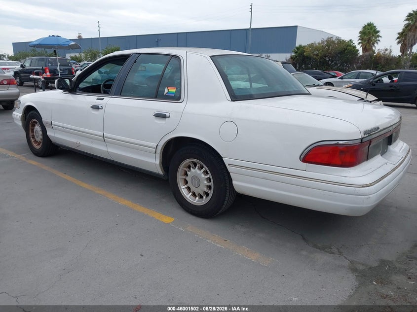 MERCURY GRAND MARQUIS 1997 VIN 2MELM75W3VX645952