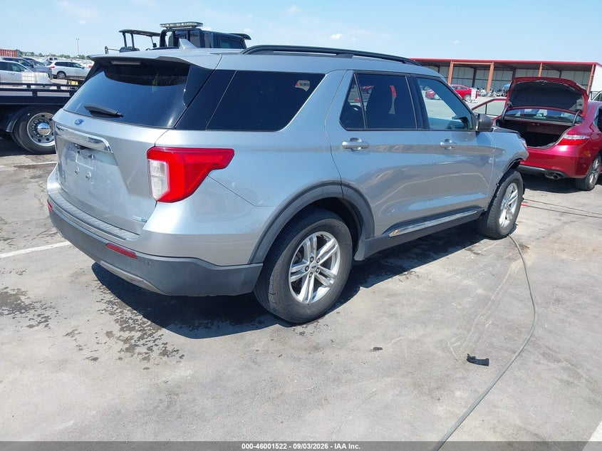 Vin: 1fmsk8dh5lgc25880, lot: 46500867, ford explorer xlt 20204