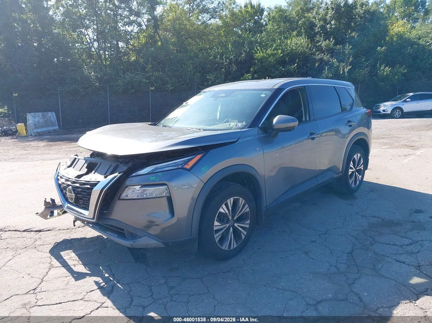 2021 NISSAN ROGUE auction photo 2