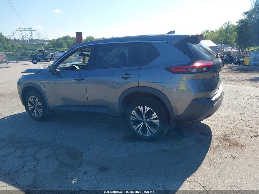 2021 NISSAN ROGUE auction photo 3