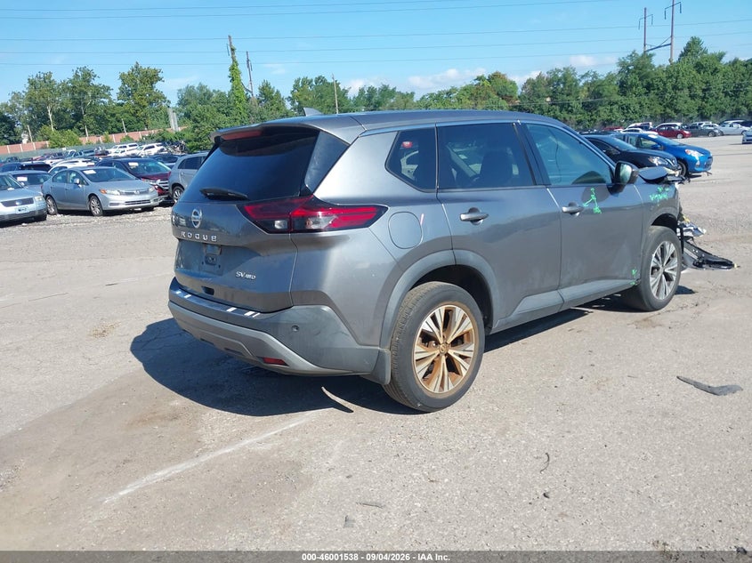 2021 NISSAN ROGUE auction photo 4