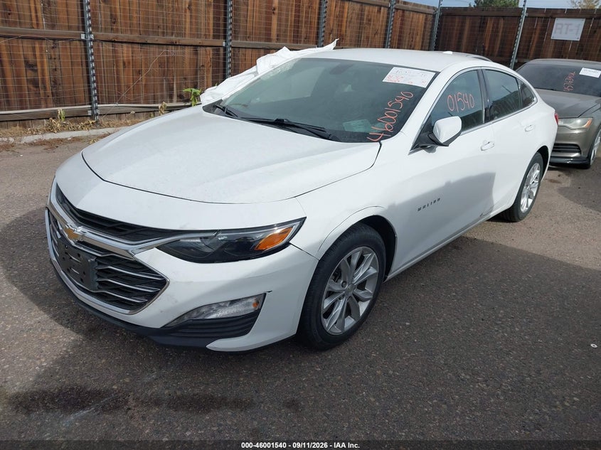 Vin: 1g1zd5st2lf074658, lot: 46500885, chevrolet malibu fwd lt 20202