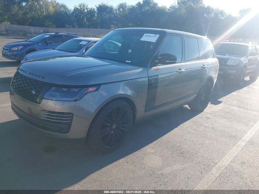 2018 LAND ROVER RANGE ROVER SPORT UTILITY VEHICLE 5.0L V-8 DI, DOHC, VVT, SUPERCHARGER, PREMIUM , 518HP