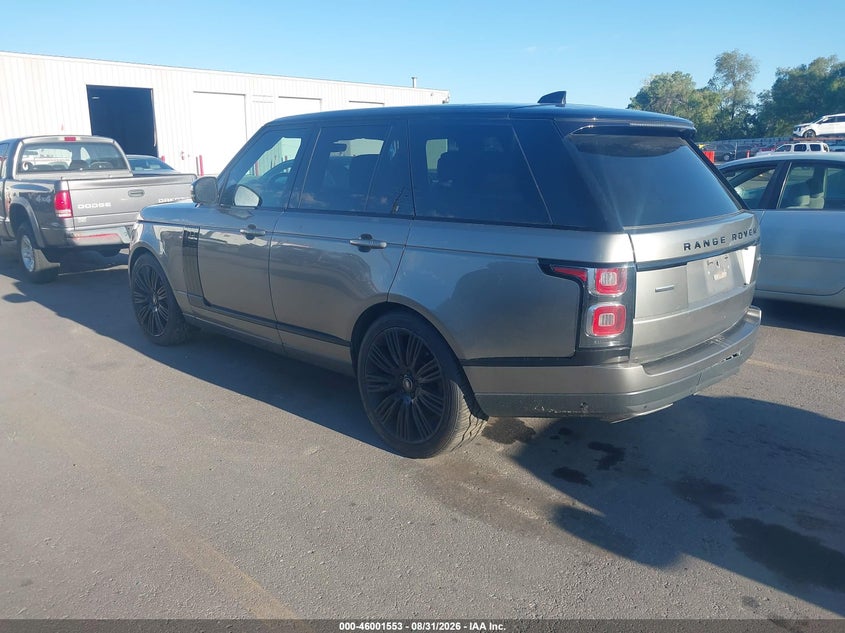 Vin: salgs2re1ja513443, lot: 46500898, land rover range rover 5.0l v8 supercharged 20183