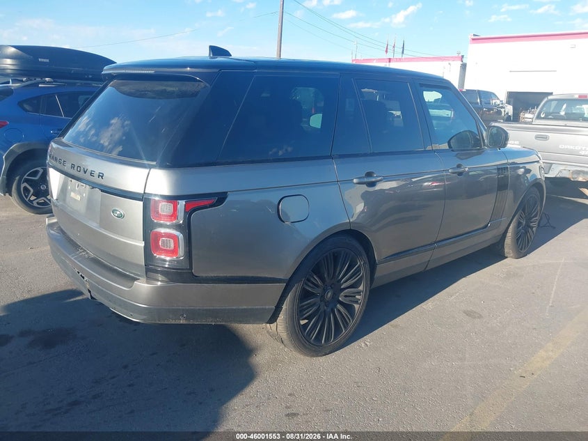 2018 LAND ROVER RANGE ROVER SPORT UTILITY VEHICLE 5.0L V-8 DI, DOHC, VVT, SUPERCHARGER, PREMIUM , 518HP