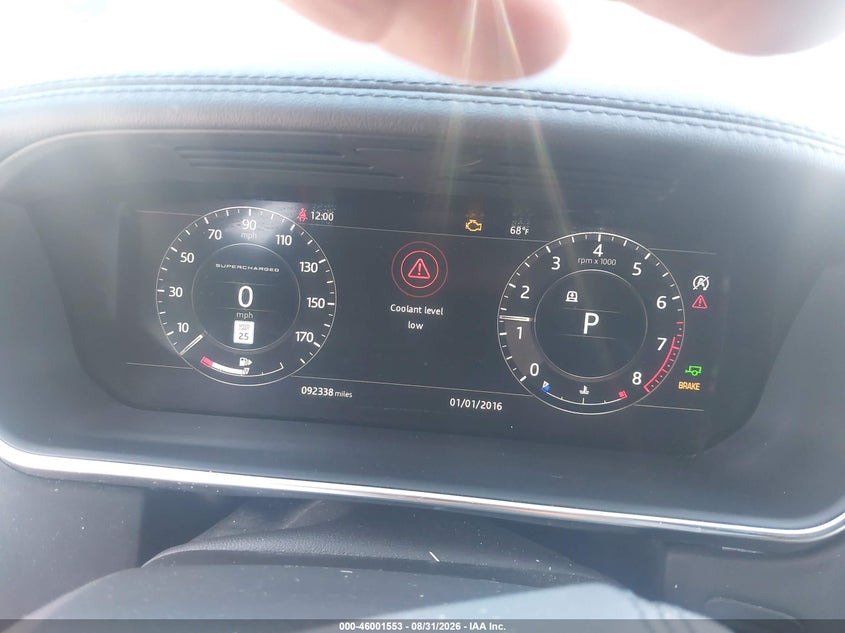 2018 LAND ROVER RANGE ROVER auction photo 7