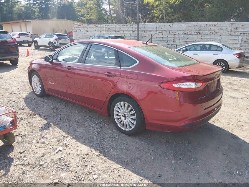 2015 FORD FUSION SEDAN 2.0L I-4 DOHC, VVT, REGULAR , 141HP