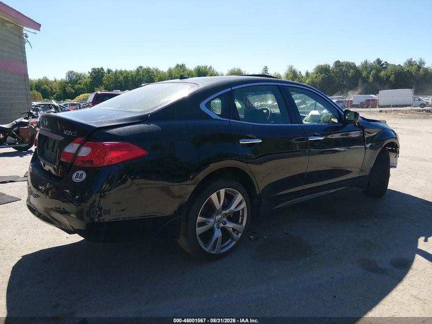 Vin: jn1by1ar1dm601875, lot: 46500912, infiniti m37x 20134