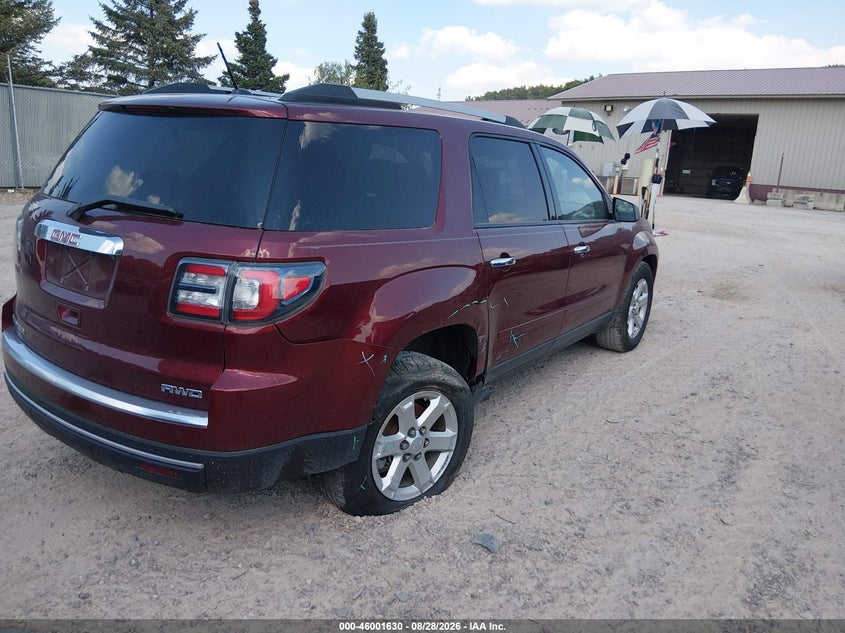 Vin: 1gkkvpkd5fj246715, lot: 46500976, gmc acadia sle-2 20154
