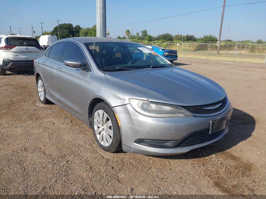 Vin: 1c3cccfb9fn703062, lot: 46500982, chrysler 200 lx 2015 img_1