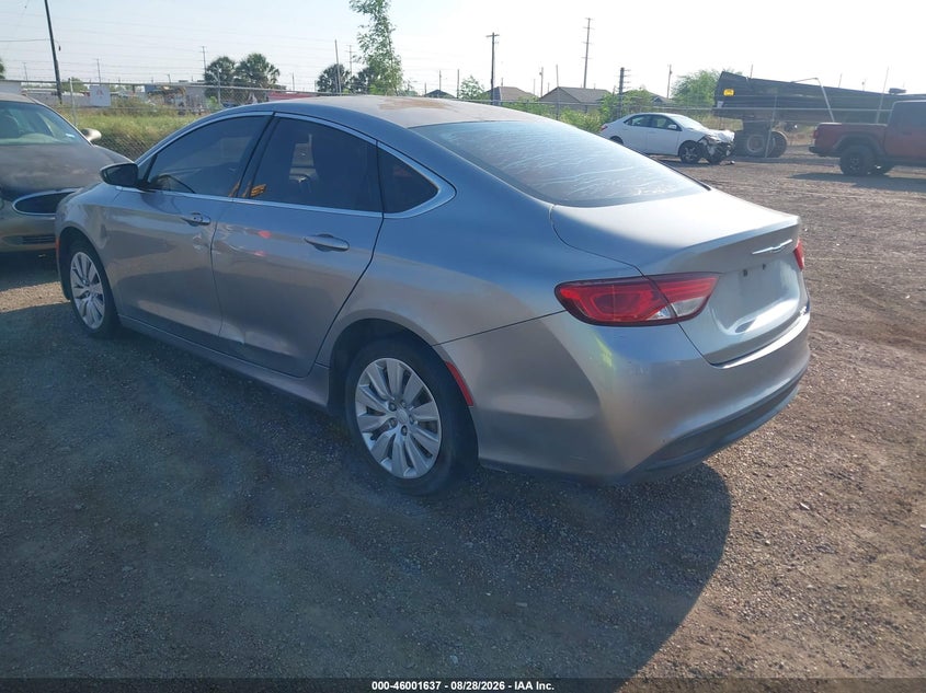 2015 CHRYSLER 200 auction photo 3