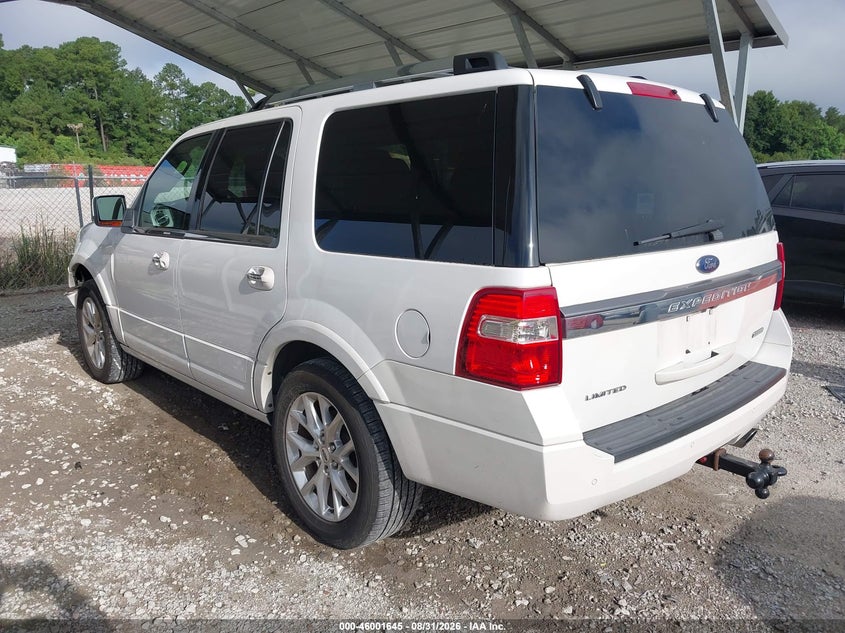 Vin: 1fmju1kt7hea15661, lot: 46500990, ford expedition limited 20173