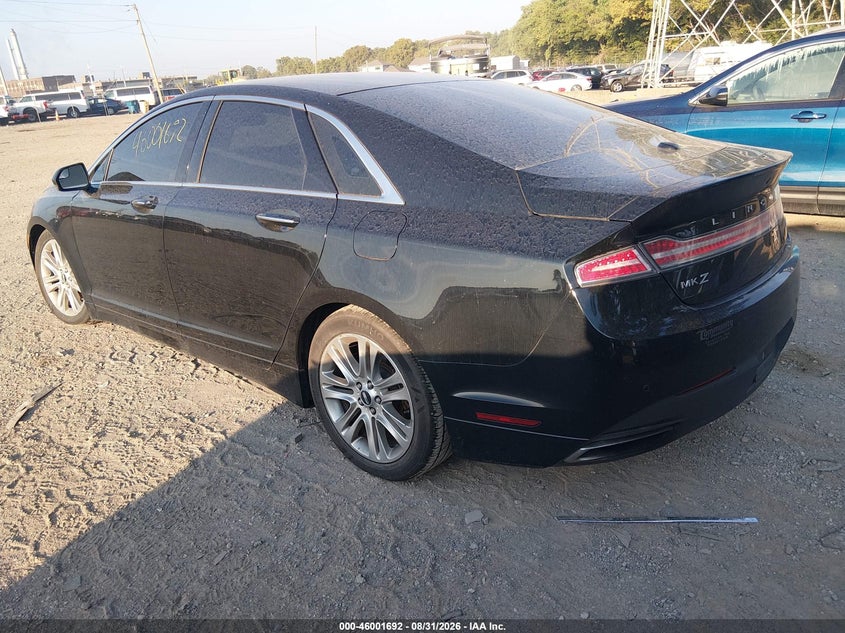 Vin: 3ln6l2j93gr610345, lot: 46501037, lincoln mkz 20163