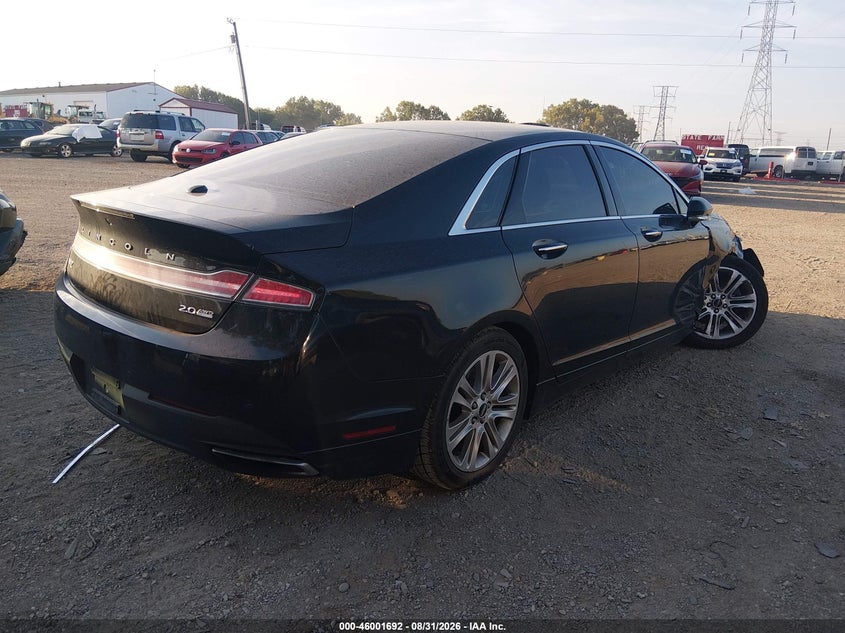 Vin: 3ln6l2j93gr610345, lot: 46501037, lincoln mkz 20164