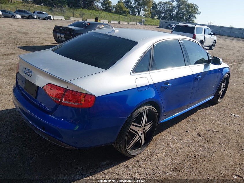 2012 AUDI A4 auction photo 4