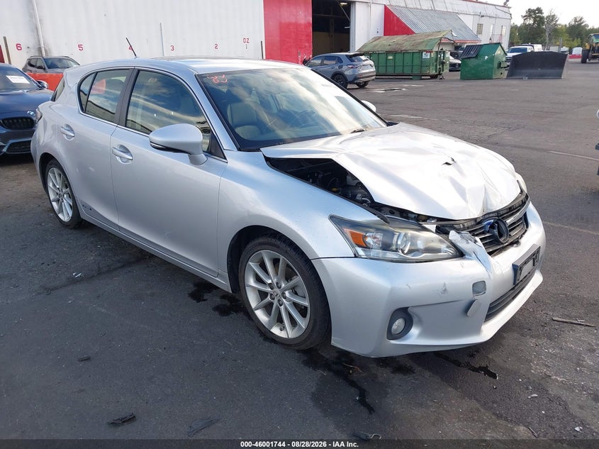 Vin: jthkd5bh5c2078892, lot: 46501089, lexus ct 200h premium 20121