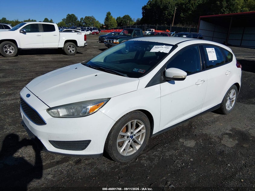Vin: 1fadp3k28hl243410, lot: 46501111, ford focus se 20172