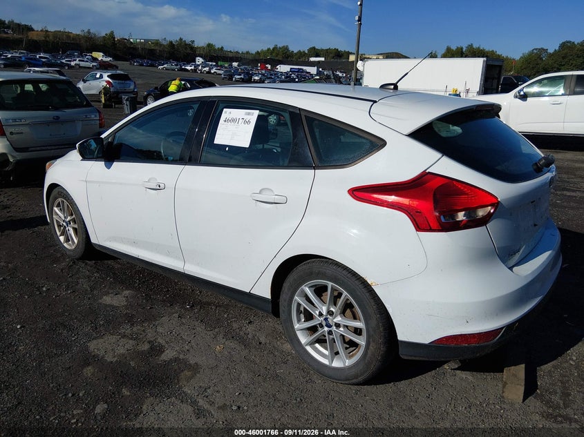Vin: 1fadp3k28hl243410, lot: 46501111, ford focus se 20173
