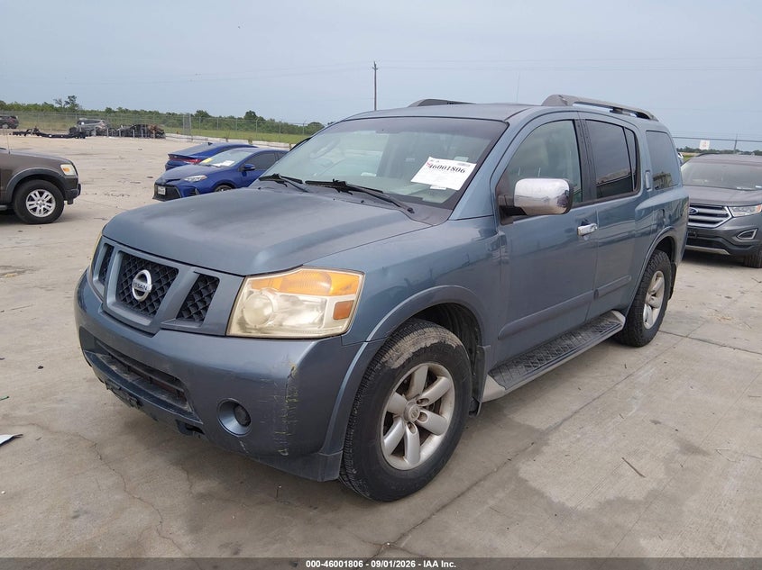 NISSAN ARMADA 2012 VIN 5N1BA0ND1CN618531