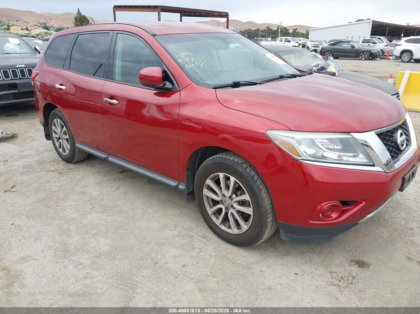 2014 NISSAN PATHFINDER auction photo 1