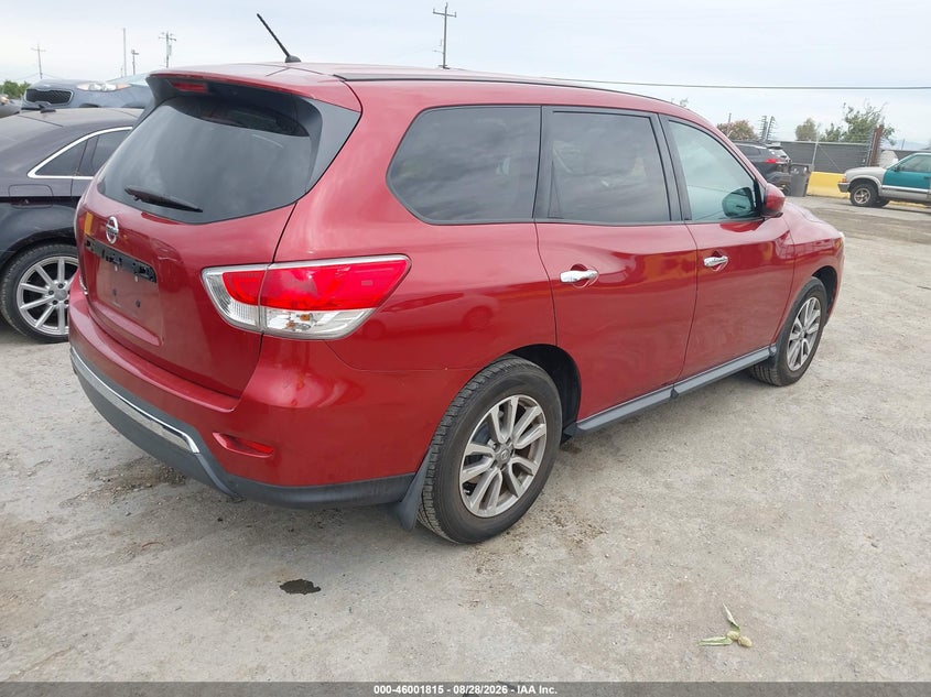 2014 NISSAN PATHFINDER auction photo 4