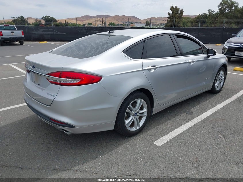 Vin: 3fa6p0uu7jr243590, lot: 46501162, ford fusion hybrid s 20184