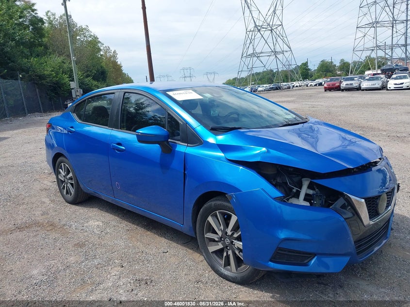 Vin: 3n1cn8ev1ml815272, lot: 46501175, nissan versa sv xtronic cvt 2021 img_1