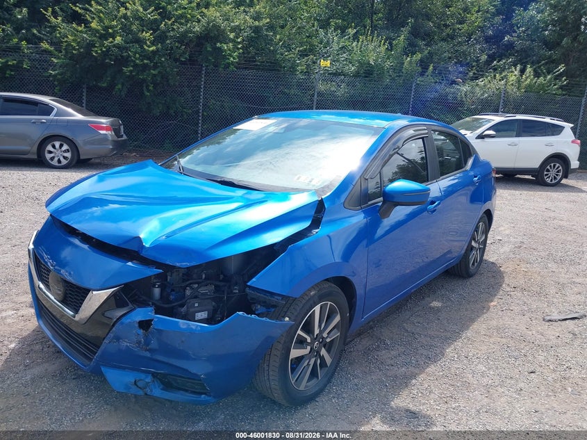 2021 NISSAN VERSA auction photo 2