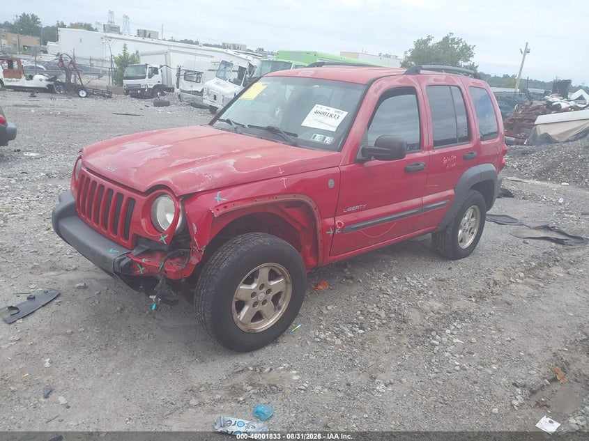 JEEP LIBERTY 2004 VIN 1J4GL48K94W326718