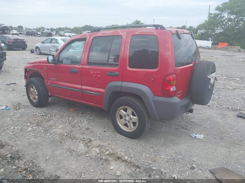 JEEP LIBERTY 2004 VIN 1J4GL48K94W326718