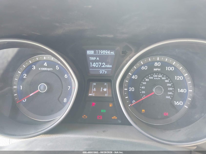 2014 HYUNDAI ELANTRA GT auction photo 7