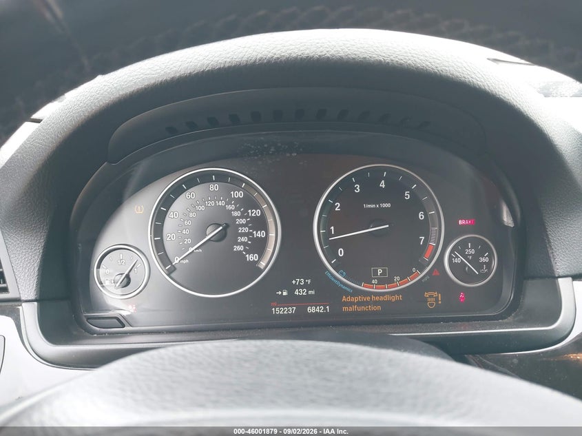 BMW 528I 2015 VIN WBA5A7C50FD628674
