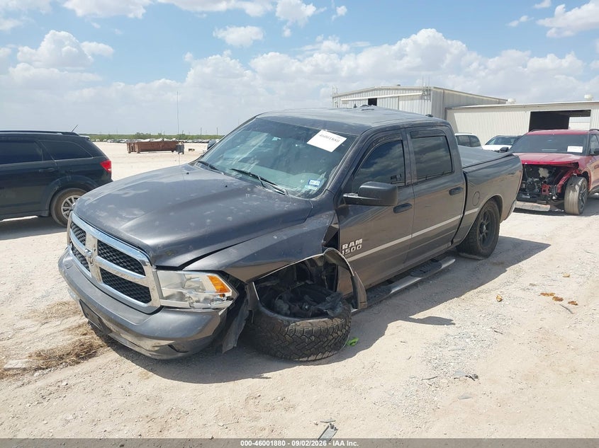 Vin: 1c6rr7kt9ks742912, lot: 46501225, ram 1500 classic tradesman  4x4 5'7 box 20192